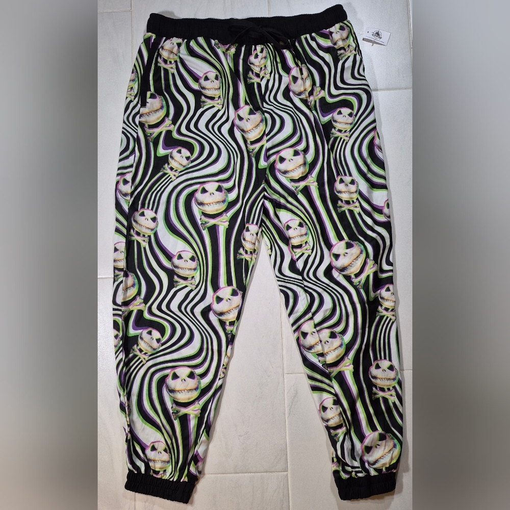 Disney Jack Skellington Jogger Pants NEW W/ TAGS Size XL